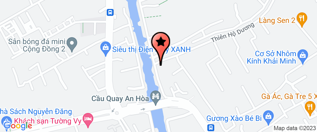 Map go to Hung Phat Thien Company Limited