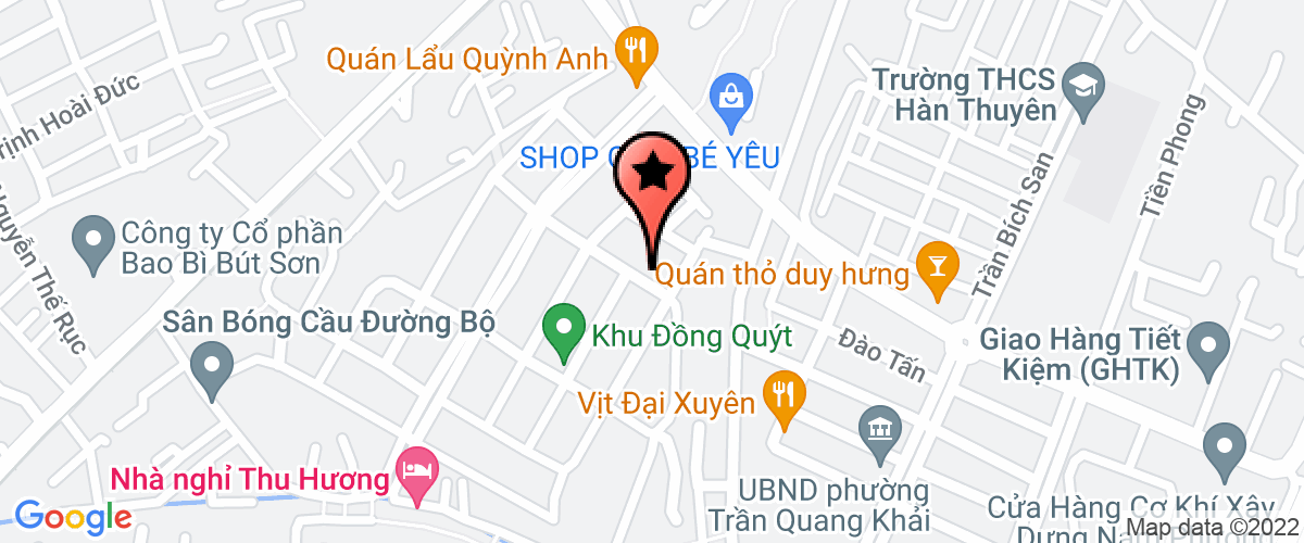 Bản đồ đến Công Ty TNHH Du Lịch Sơn Hà