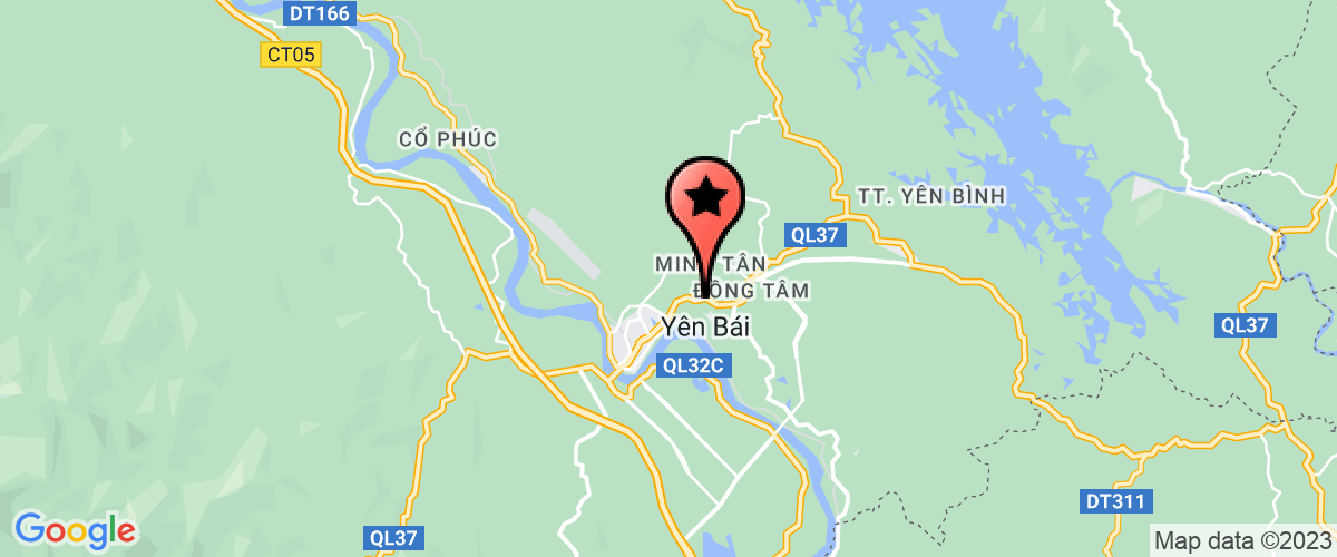 Map go to Nam Thanh Yen Bai Environment and Energy Joint - Stock Company