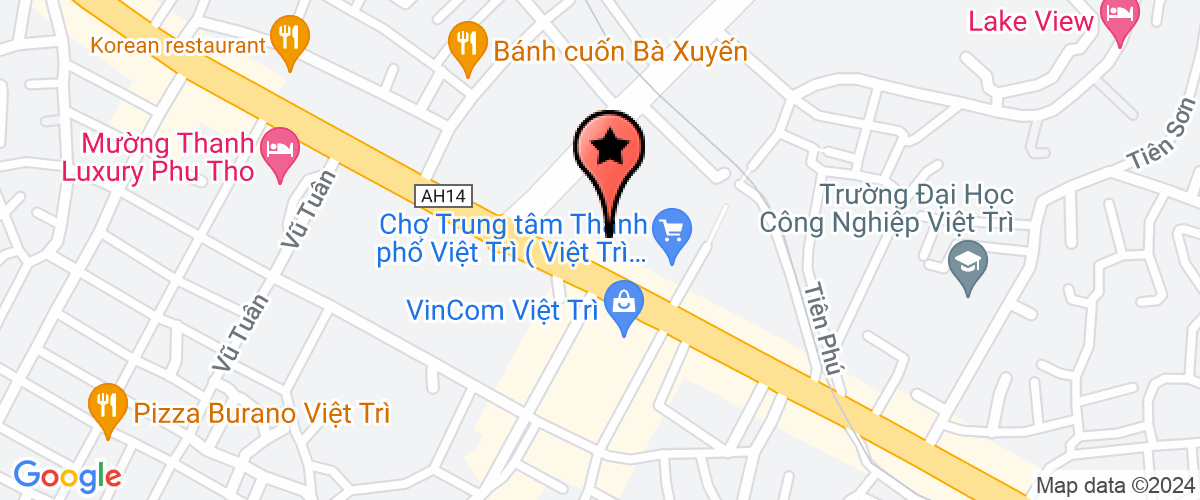Map go to Quang Phat Phu Tho Joint Stock Company