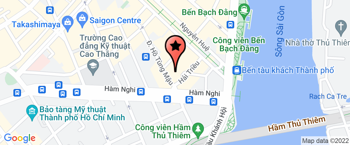 Map go to Venus Con Dao Investment Joint Stock Company