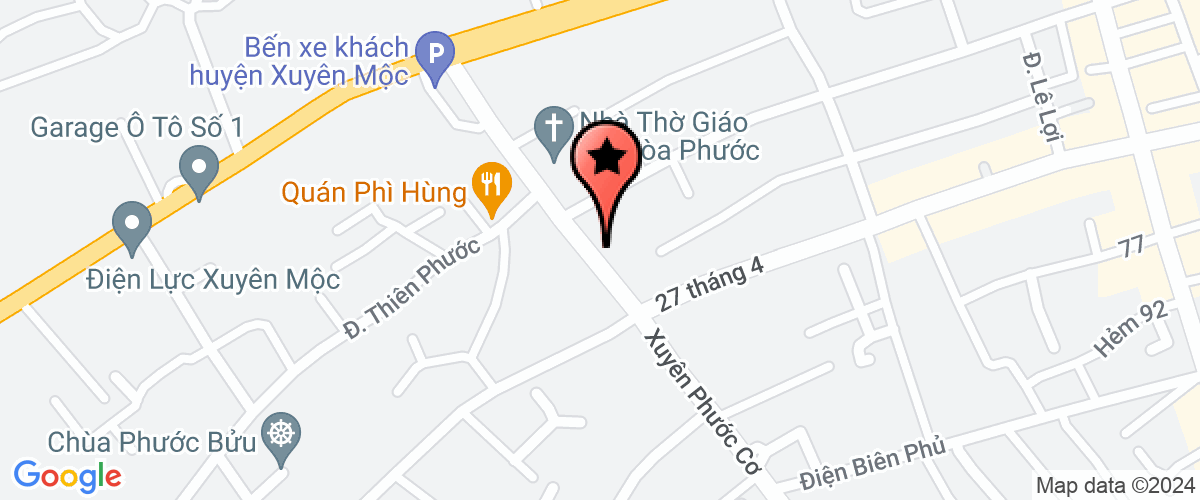 Map go to Thuong Ma Minh Ngoc Thinh Service Private Enterprise
