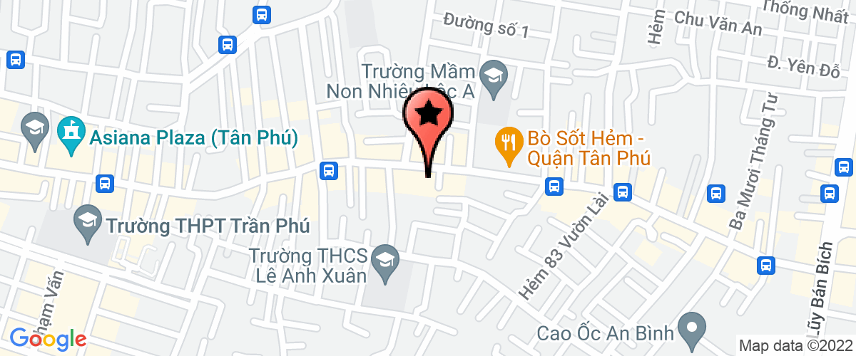 Map go to Tien Dat Real-Estate Service Construction Design Consultant Company Limited