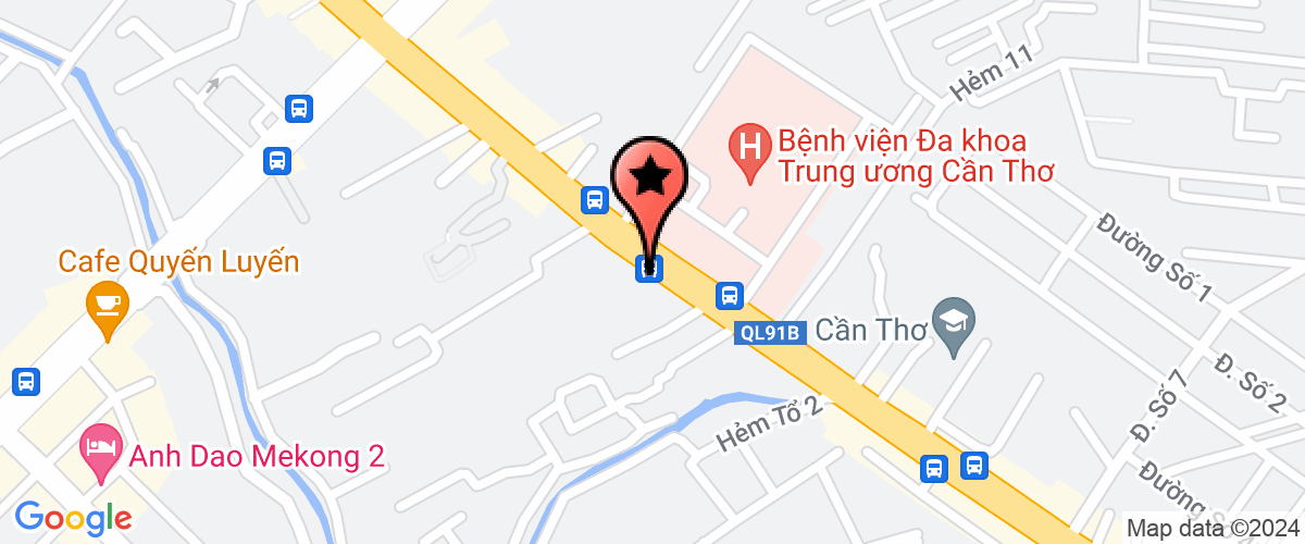 Map go to Hoang Phuong Production And Service Trading Company Limited