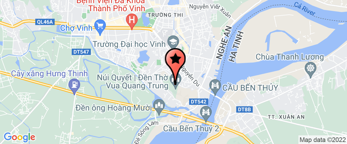 Bản đồ đến Trương Thị Chung
