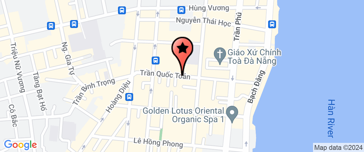 Map go to Dai dien Van phong Bo tai mien Trung - Tay Nguyen