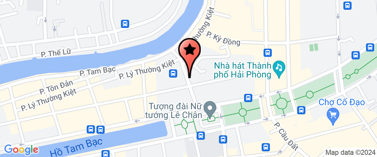 Map go to co phan thuong mai kim hoan Thuy Van Company