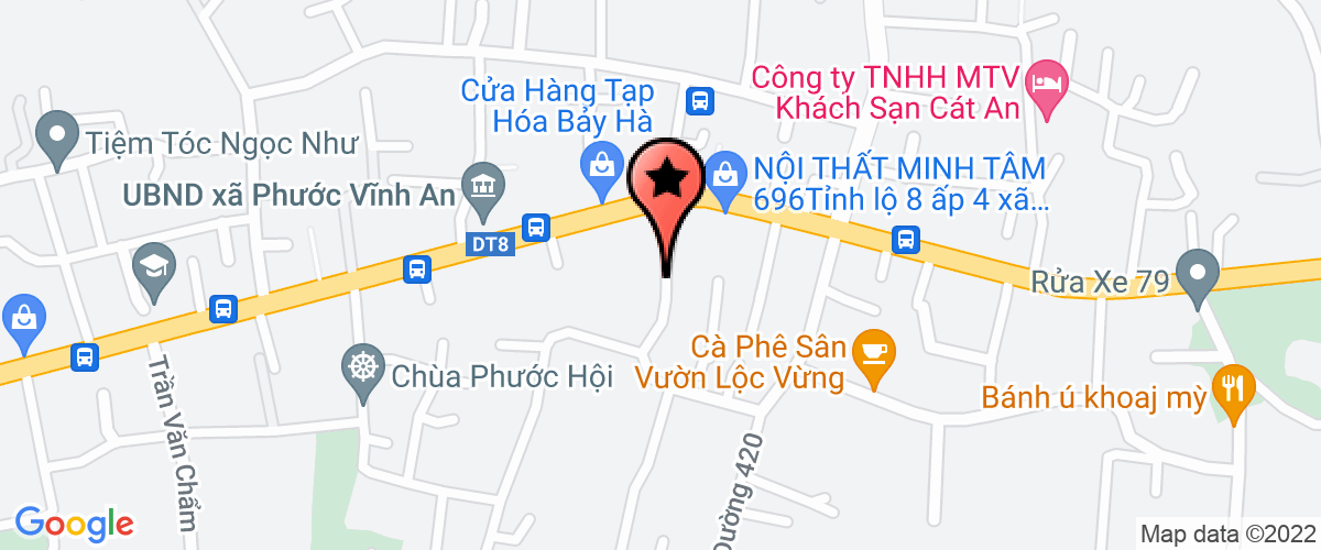 Map go to TM DV Tuong An Sinh Company Limited