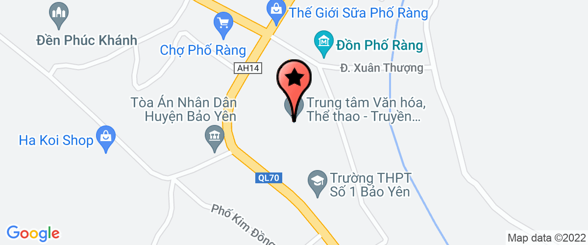 Map go to Thinh Hung Construction Investment And Material Joint Stock Company