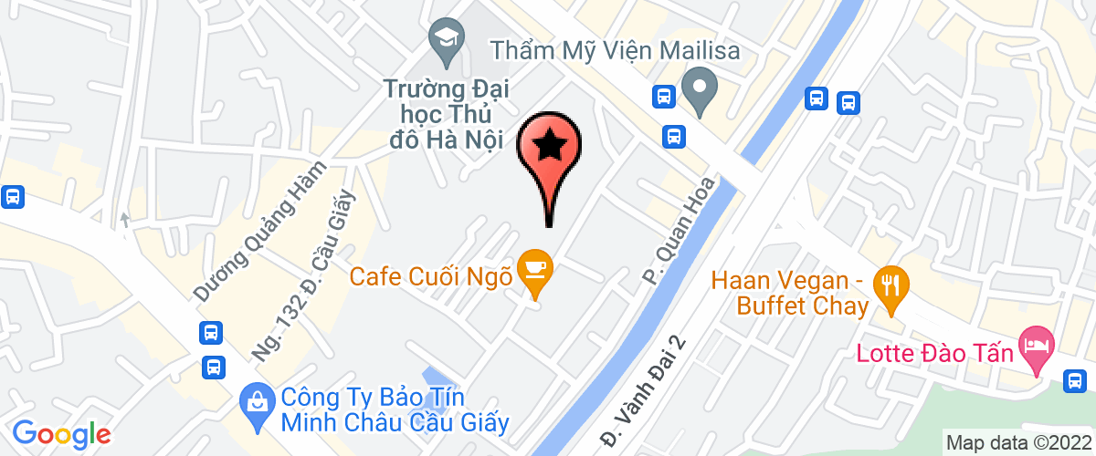 Map go to Nhat Quang Vietnam Trade and Services Company Limited