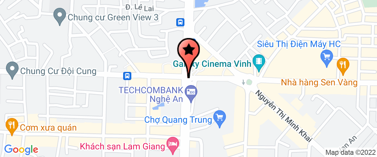 Map go to CP co khi o to Trung Thang Company