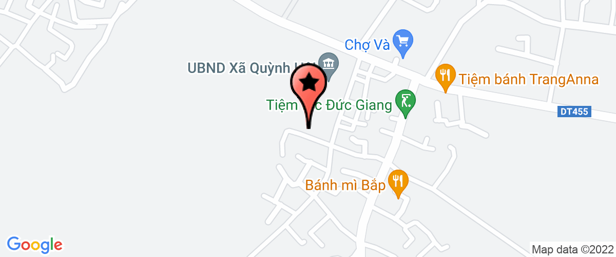 Map go to Ha Thai Viet Joint Stock Company