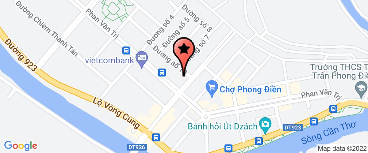 Map go to Quoc Hung Construction Investment Joint Stock Company