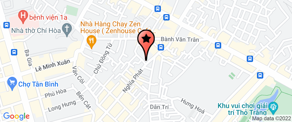 Map go to Lien Hop Thanh Trading Production Company Limited