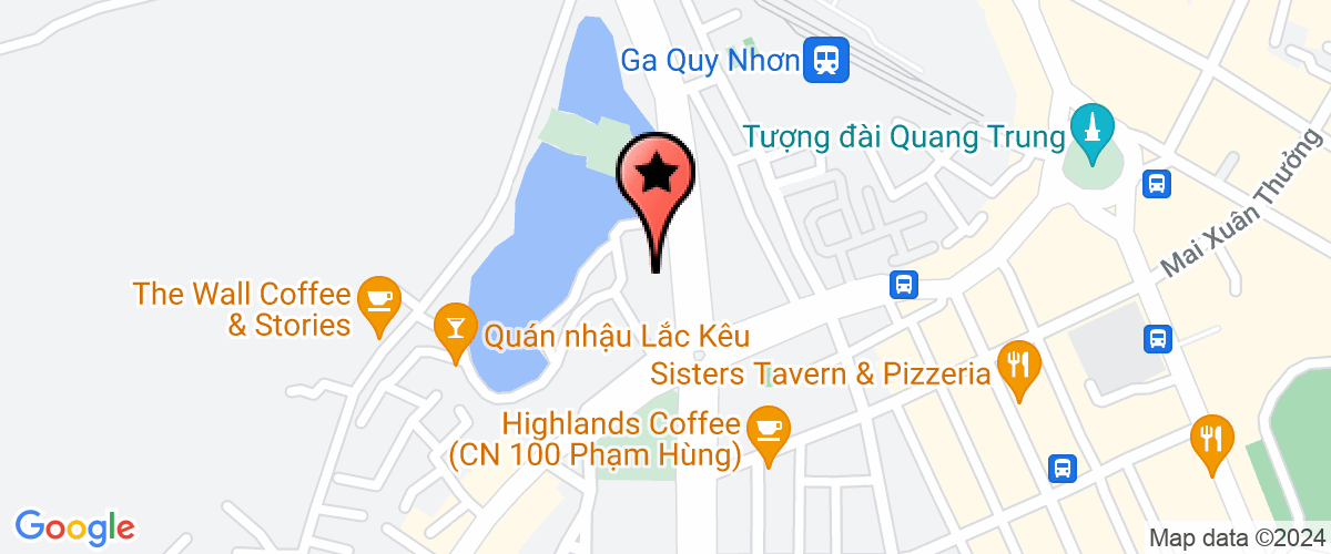 Map go to CTY Nhan Tho Binh Dinh Insurance