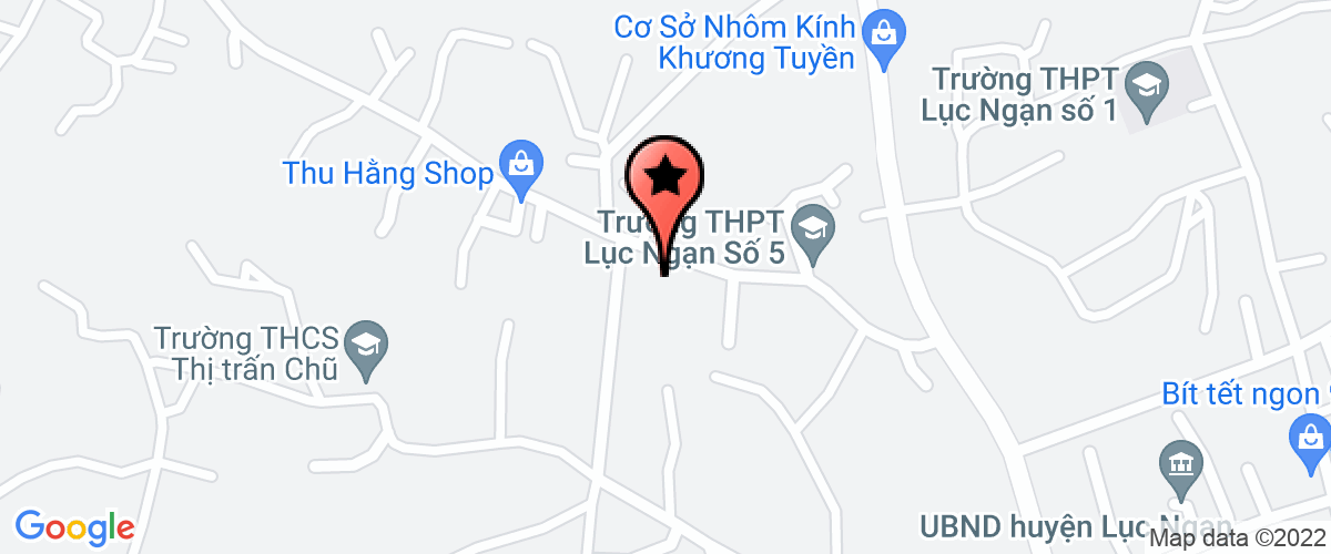Map go to Thuy Loi Luc Ngan Construction Exploiting Company Limited
