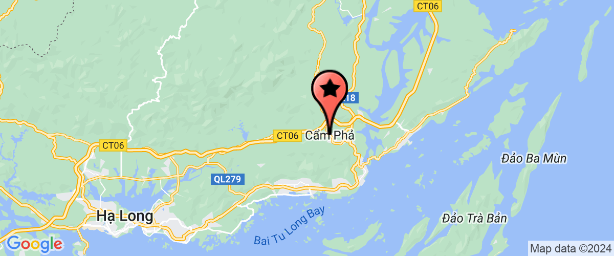 Map go to Lam San Cam Pha Company Limited
