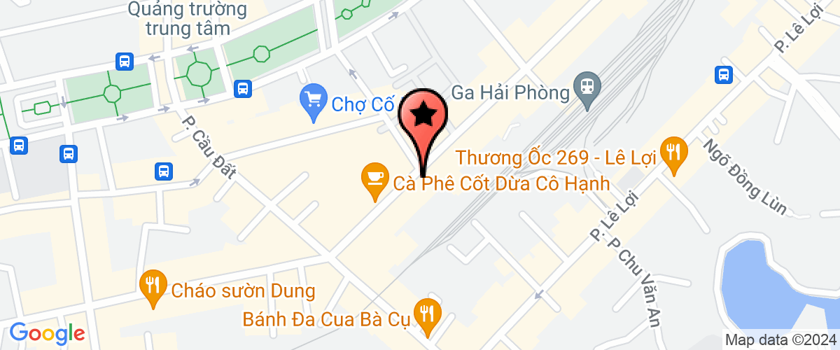 Map go to co phan thuong mai A Dong Company