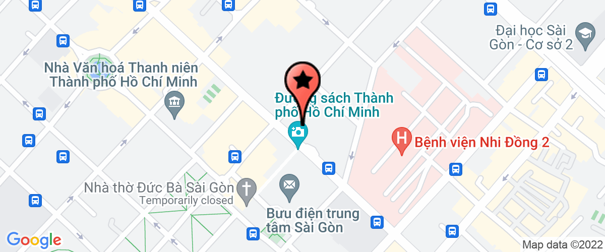 Map go to Dieu Hanh Eni Vietnam B.V. in Ho Chi Minh City Lo 124 Office
