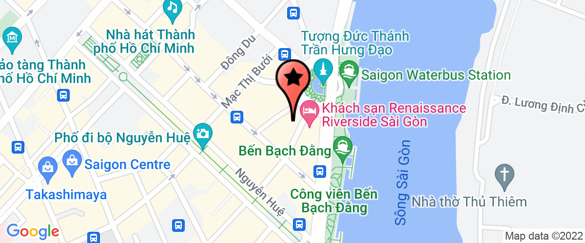 Bản đồ đến Công Ty TNHH Edenred Việt Nam