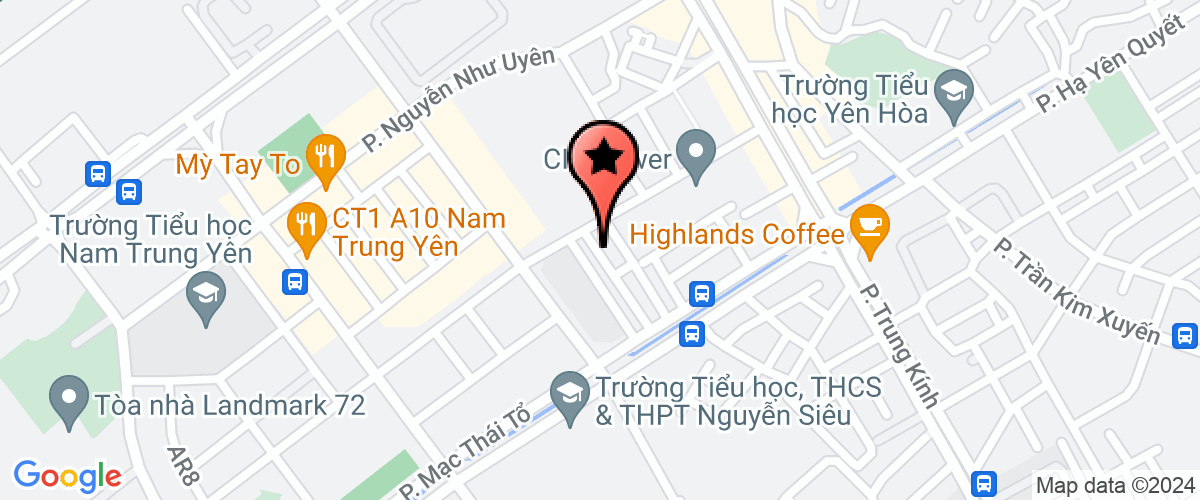 Map go to Benh Vien Da Khoa Truong Giang Joint Stock Company