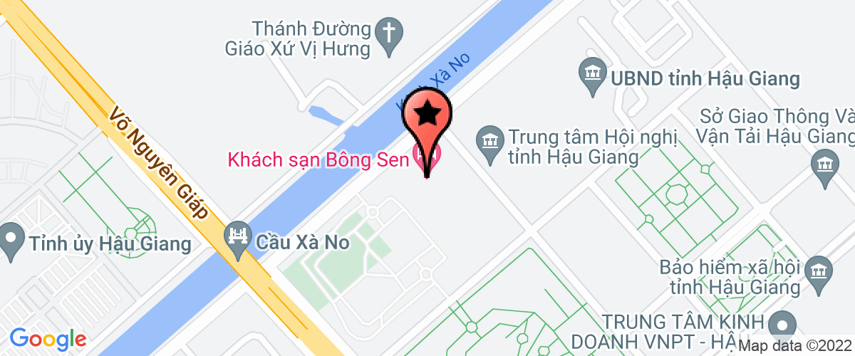 Map go to Nha khach Bong Sen