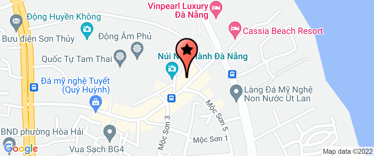 Map go to Chau Anh Hoang Private Enterprise