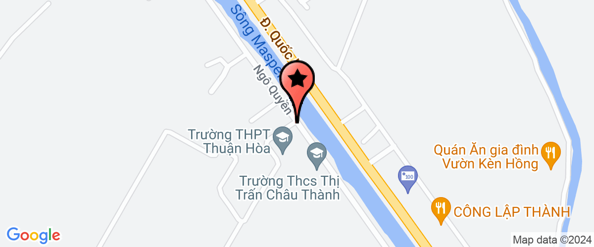 Map go to Be Thuan Gold Shop Private Enterprise