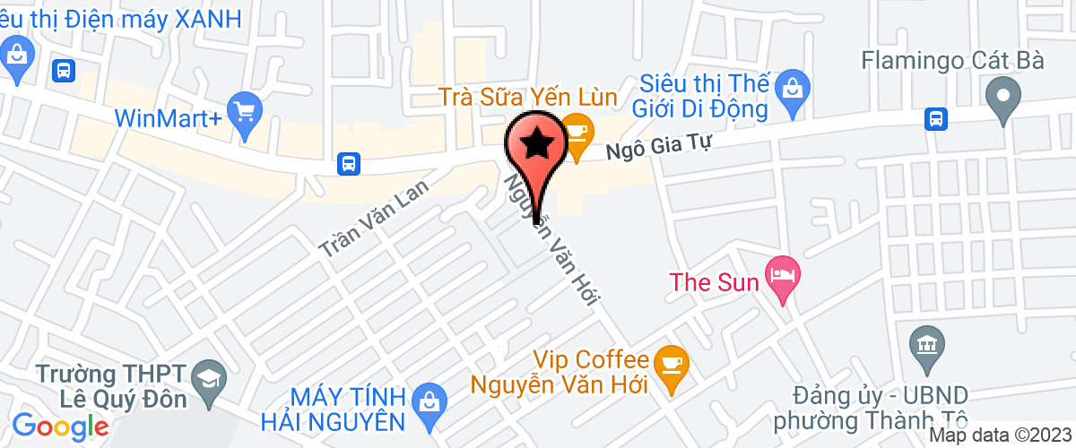 Map go to Tien Son Tourism Trade and Services Joint Stock Company