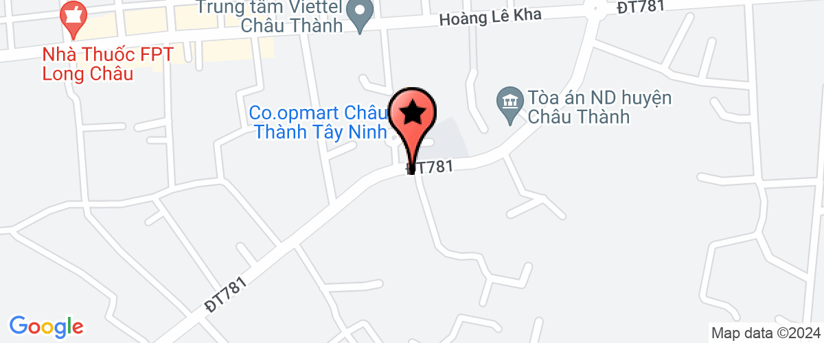 Map go to Hoan Nha Services Commercial Production Limited Company