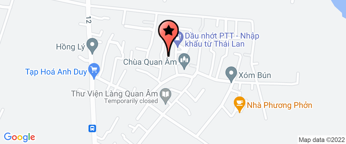 Map go to Cong Thuong Hop Phat Company Limited