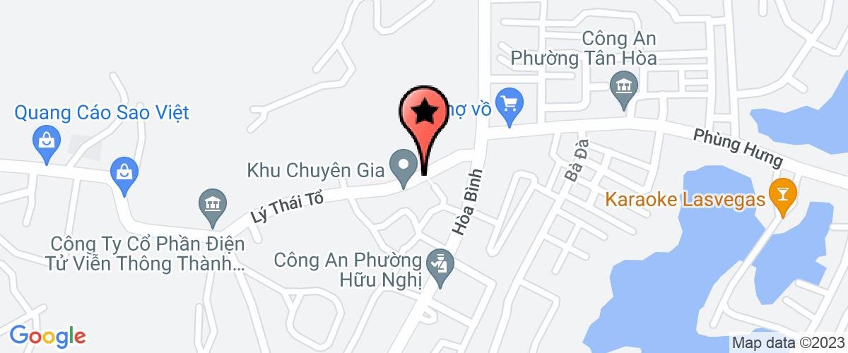 Map go to Thuuong Mai   Binh Minh Industry Hygienic Services And Company Limited