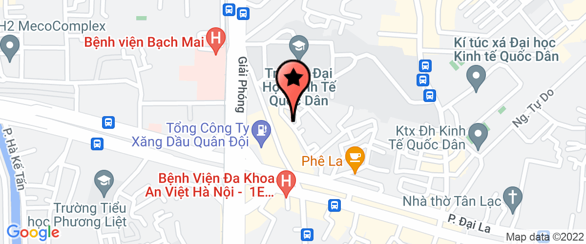 Map go to Ha Noi Nguyen Gia International Company Limited