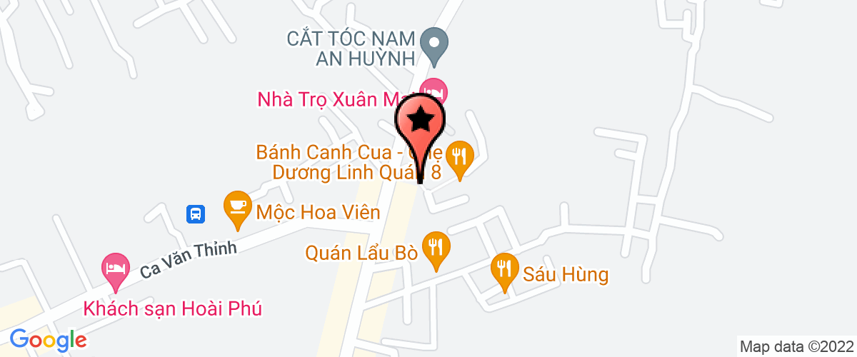Map go to Lien Doan  Chau Thanh District Labor