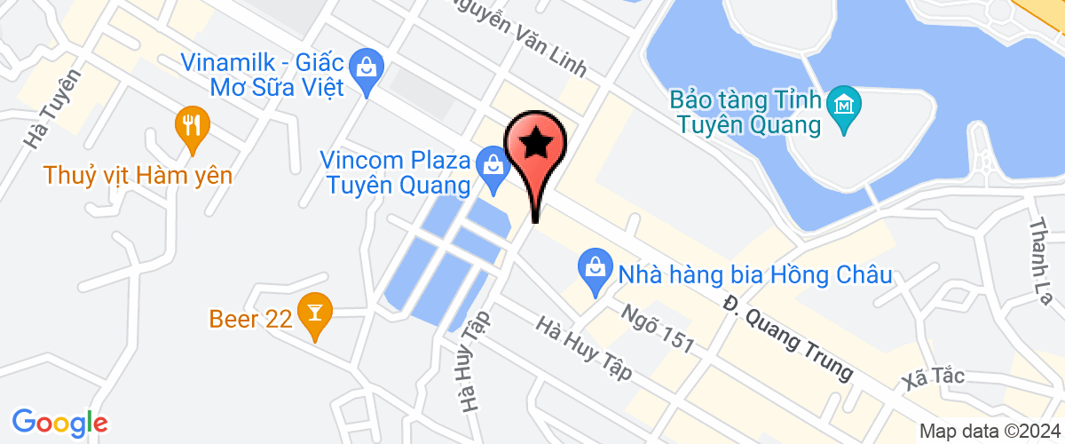 Map go to khu nghi duong Lam An Company Limited