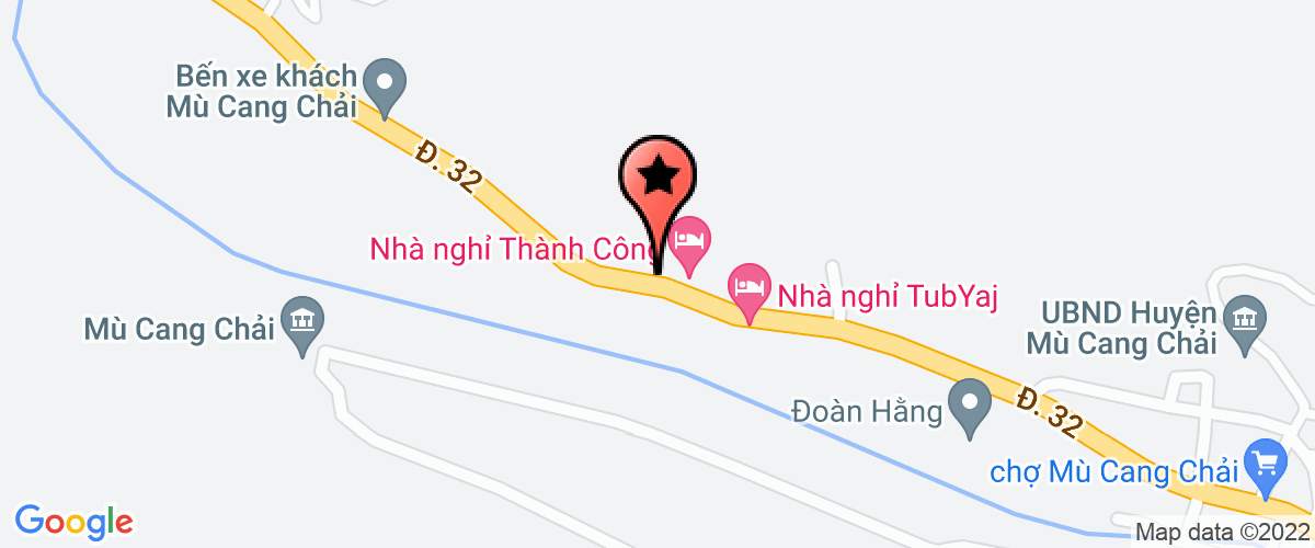 Map go to Ban quan ly du an dau tu va xay dung Mu Cang Chai District