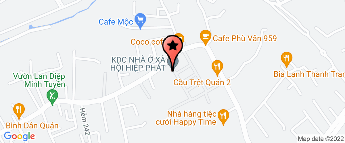 Map go to Dia Oc Nam Viet Phat Construction Design Consultant Company Limited