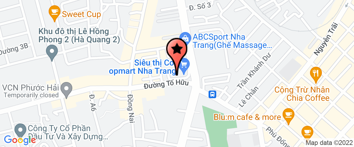 Map go to Sx&Tm Dang Thanh Company Limited