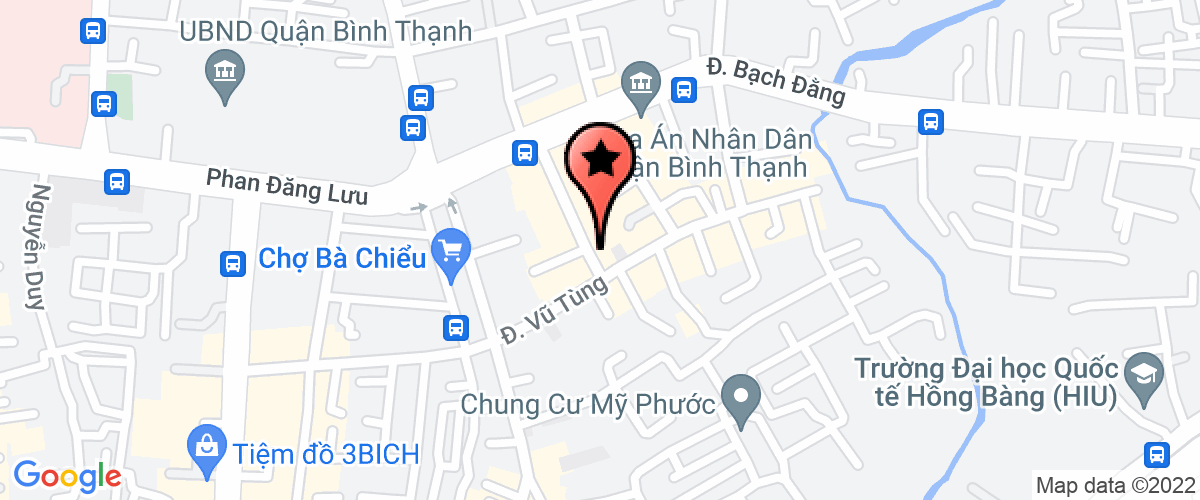 Bản đồ đến Công Ty TNHH Thương Mại Dịch Vụ Lữ Hành Vietfeeling