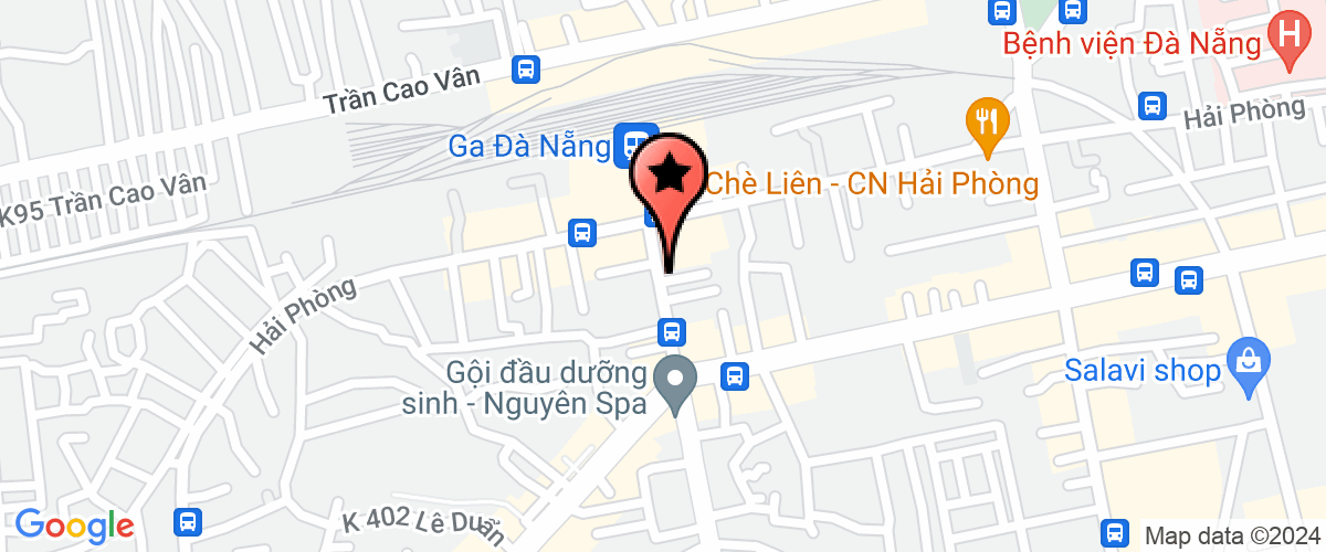 Bản đồ đến Công Ty TNHH Thương Mại Sim Ba - Chi Nhánh Đà Nẵng