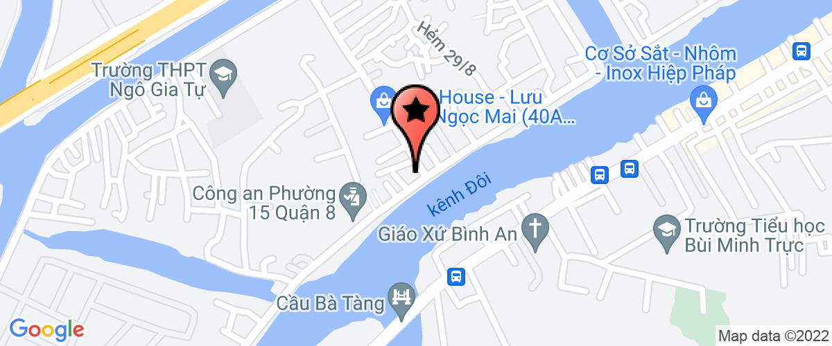 Bản đồ đến Công Ty TNHH Thương Mại Dệt May Đông Quang