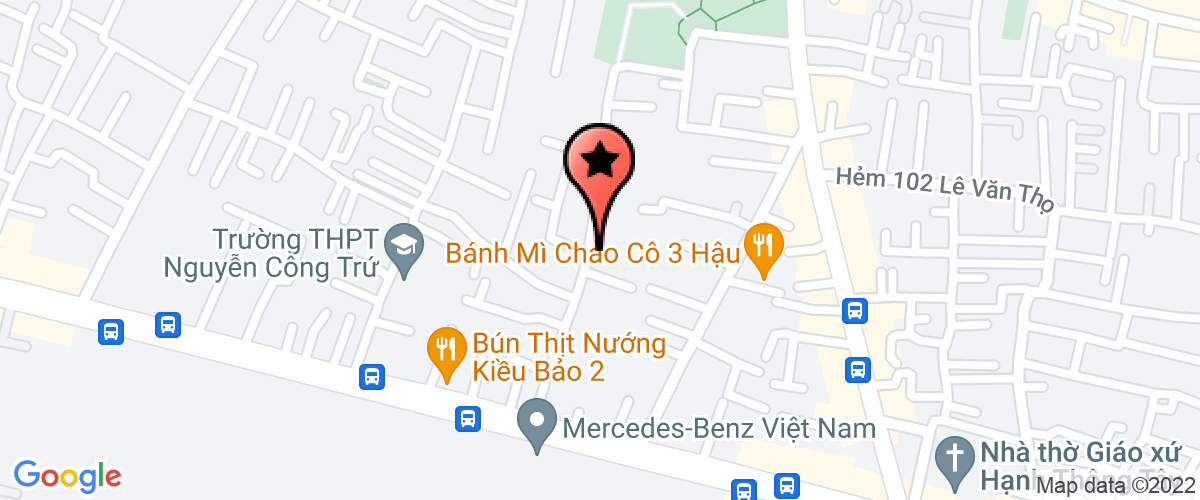 Map go to Nam Viet Water Project Construction Joint Stock Company