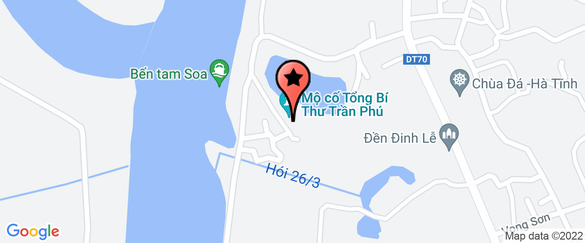 Map go to Sam Phuong Private Enterprise