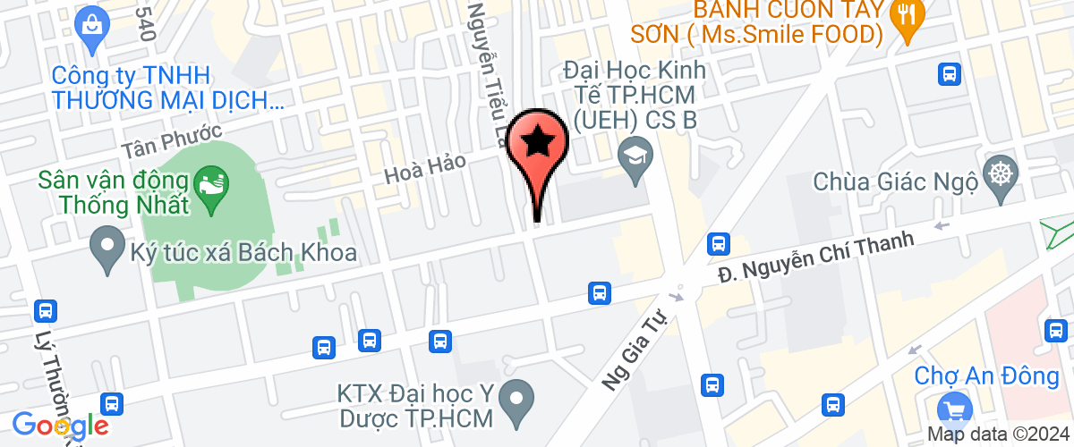 Map go to Tinfood Food Joint Stock Company