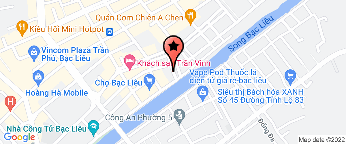 Map go to Kim Mai Lang Tron Private Enterprise