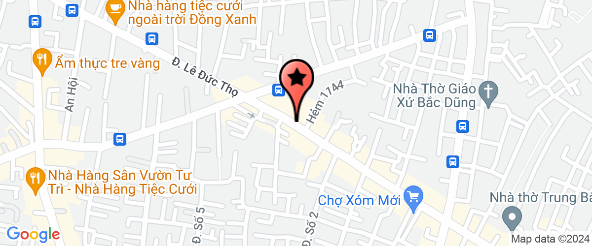 Map go to Dai Long Cake Company Limited