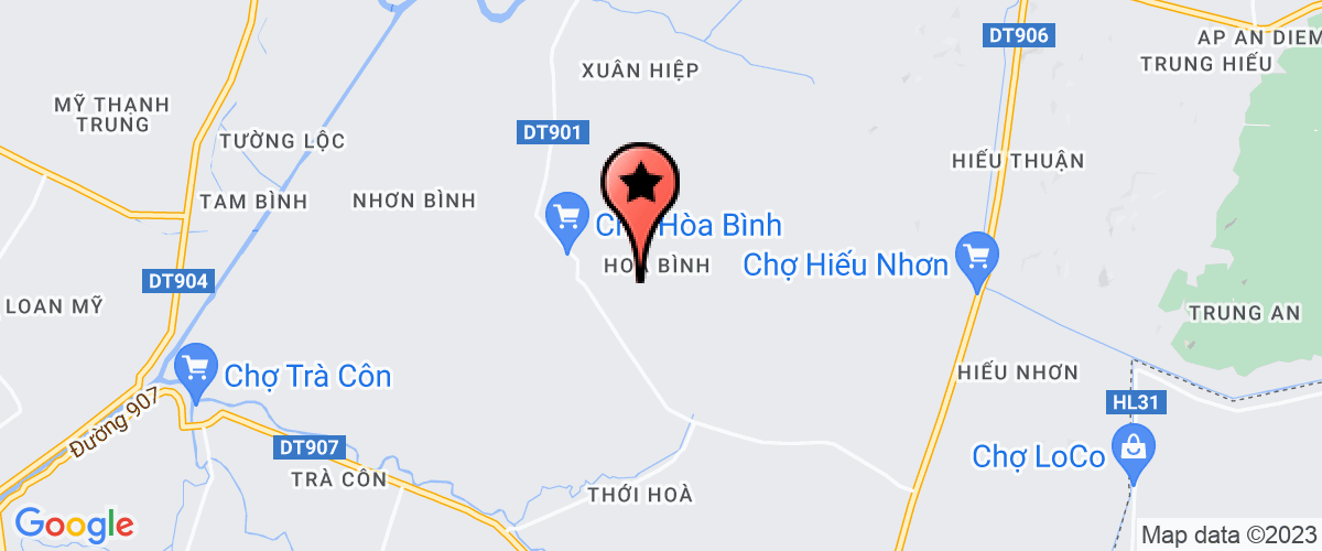 Map go to DNTN Toan Vinh