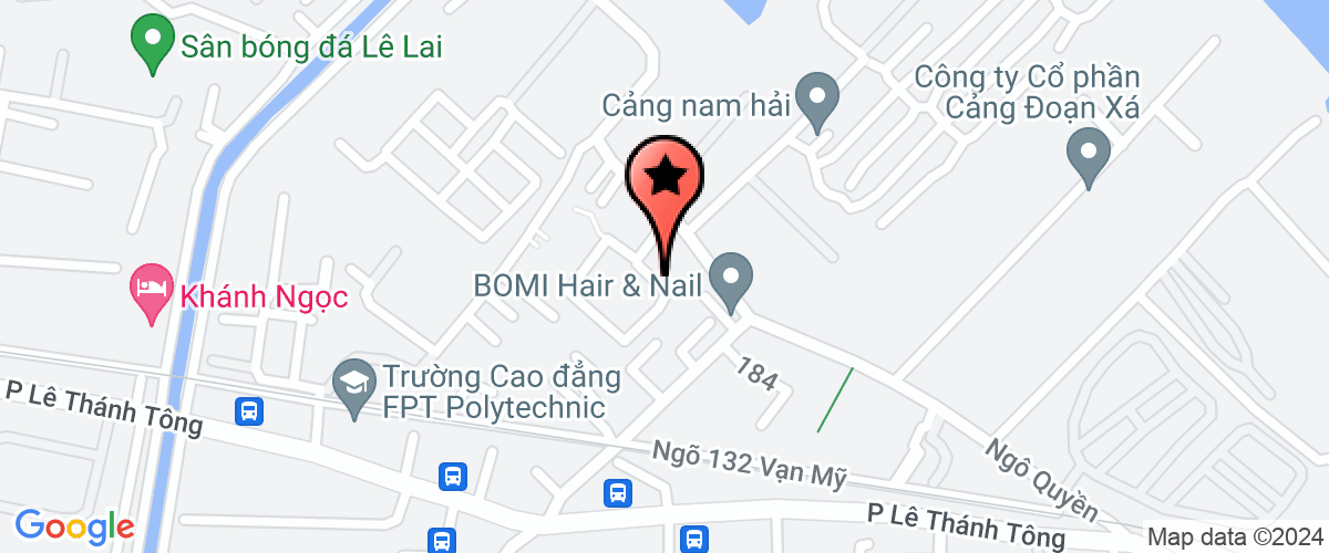 Bản đồ đến Công Ty TNHH Thương Mại Cơ Khí Chế Tạo Hương Giang