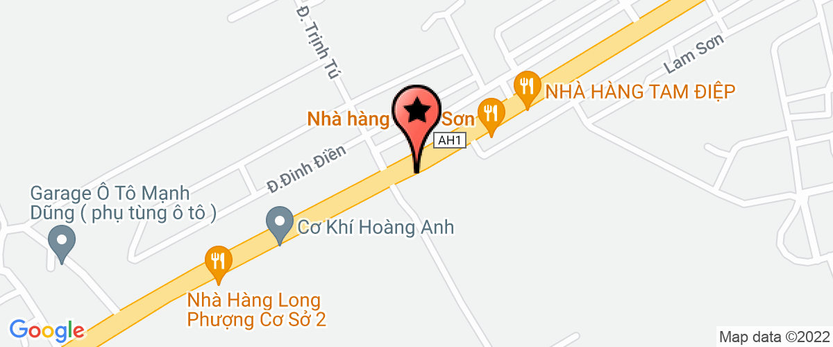 Map go to My Xuan Production of Construction Materials Joint Stock Company