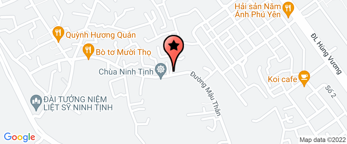 Map go to Representative office of Kiem Toan Fac in Phu Yen Company Limited